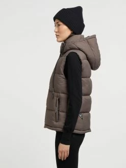 Khujo Bodywarmers Bodywarmer Eden Dames Mokka -Exporteren Kleding Pracht Winkel 02ad6d8d53d5cf6323e29396bbd12834