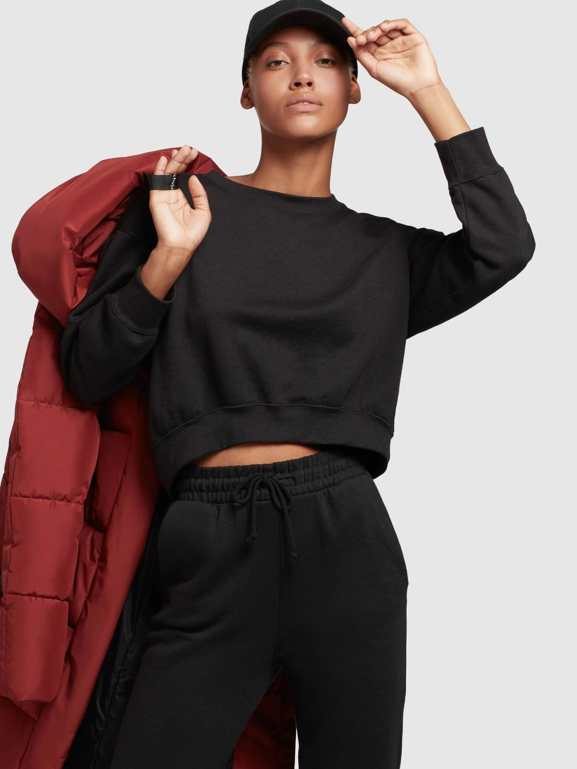 Khujo Wintermantels Wintermantel Soulani Dames Roestrood 10 Khujo Wintermantels Wintermantel Soulani Dames Roestrood - Afbeelding 8