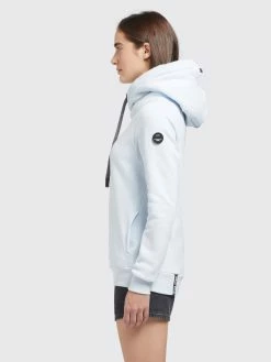Khujo Hoodies Sweatshirt Karima Dames Lichtblauw -Exporteren Kleding Pracht Winkel 052bb646aa6a6e38f5dd986d8b6b99e6