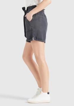 Khujo Shorts Loosefit Broek Poppy Dames Donkergrijs -Exporteren Kleding Pracht Winkel 054acf0fa0d813f2652ea6d25b2759f5