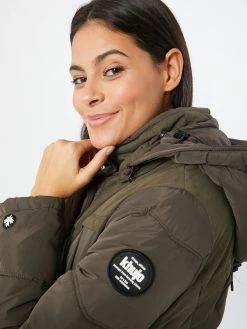 Khujo Wintermantels Wintermantel Lubeck Dames Groen -Exporteren Kleding Pracht Winkel 05b86212756d638bdb736e535460409a