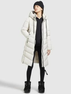 Khujo Tussenmantels Tussenmantel Klayd Dames Offwhite -Exporteren Kleding Pracht Winkel 073349ea121383141abd5a6d7bdee7a9