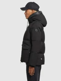 Khujo Winterjassen Winterjas Japura 2 Dames Zwart -Exporteren Kleding Pracht Winkel 07a8afcfa2994a43ddab65eee4e27ecb