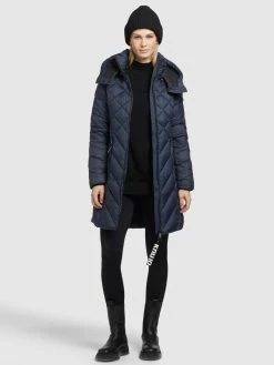 Khujo Tussenmantels Tussenmantel Aneth Dames Navy -Exporteren Kleding Pracht Winkel 0a27ad3df79d35bc8d3519a46d78c5cc