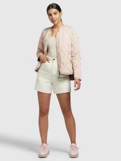 Khujo Tussenjassen Tussenjas Alma Dames Lichtroze -Exporteren Kleding Pracht Winkel 0ad5d424ed4eca0da1b45f75422dc2dc