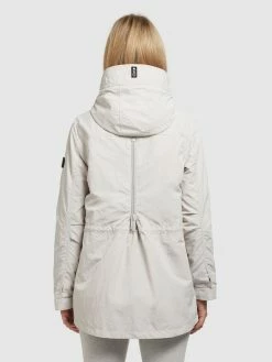 Khujo Tussenjassen Tussenjas CAIMA Dames Lichtgrijs -Exporteren Kleding Pracht Winkel 0adc19603214f532a376d19ef1042c04