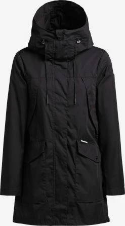 Khujo Parkas Tussenparka Aira 3 Dames Zwart