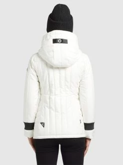 Khujo Winterjassen Winterjas Dames Wit -Exporteren Kleding Pracht Winkel 0ce828d3181a00597f3f4f5deb55040a