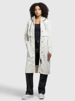 Khujo Tussenmantels Tussenmantel Jomana Dames Offwhite -Exporteren Kleding Pracht Winkel 0f8f320673ab9b2c81c0229b1a13fb27