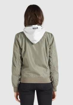 Khujo Winterjassen Winterjas LARIFA Dames Kaki -Exporteren Kleding Pracht Winkel 0fdf38d1419753ac512417e5a300c528