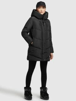 Khujo Winterjassen Winterjas Jordis 4 Dames Zwart -Exporteren Kleding Pracht Winkel 10041f18a7190caa50907bda66500c2c