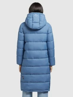 Khujo Wintermantels Wintermantel Julina Dames Blauw -Exporteren Kleding Pracht Winkel 1007264a835491e549a076a019798e47