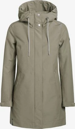 Khujo Tussenmantels Tussenmantel Artisa Dames Grijs / Groen