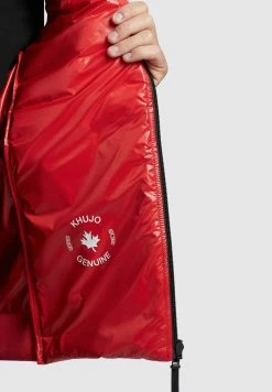 Khujo Wemo Shiny - Bodywarmer - Rot -Exporteren Kleding Pracht Winkel 1179fd1551ef4fbb945e93cef5d2c771