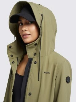 Khujo Parkas Tussenparka Jonna Dames Olijfgroen -Exporteren Kleding Pracht Winkel 12432ed10e68d595418939633a40914a