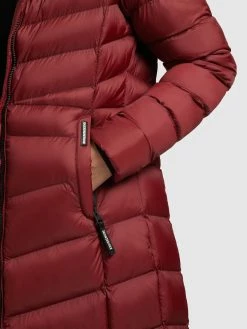 Khujo Winterjassen Winterjas Ingram Shine Dames Donkerrood -Exporteren Kleding Pracht Winkel 139b8166c040504fbba3e68aa95379de