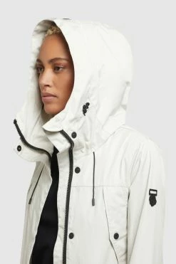 Khujo Tussenmantels Tussenmantel AIRA Dames Lichtgrijs -Exporteren Kleding Pracht Winkel 16e561f4b7601d4824f8c110fcba114d