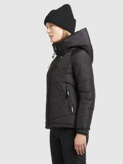 Khujo Winterjassen Winterjas Esila Dames Zwart -Exporteren Kleding Pracht Winkel 1766c088b27276b10da703d42a1e2890