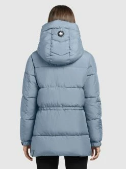 Khujo Winterjassen Winterjas Leviani2 Dames Duifblauw -Exporteren Kleding Pracht Winkel 177fdd1e5d83d718f7ea5d194670c23d