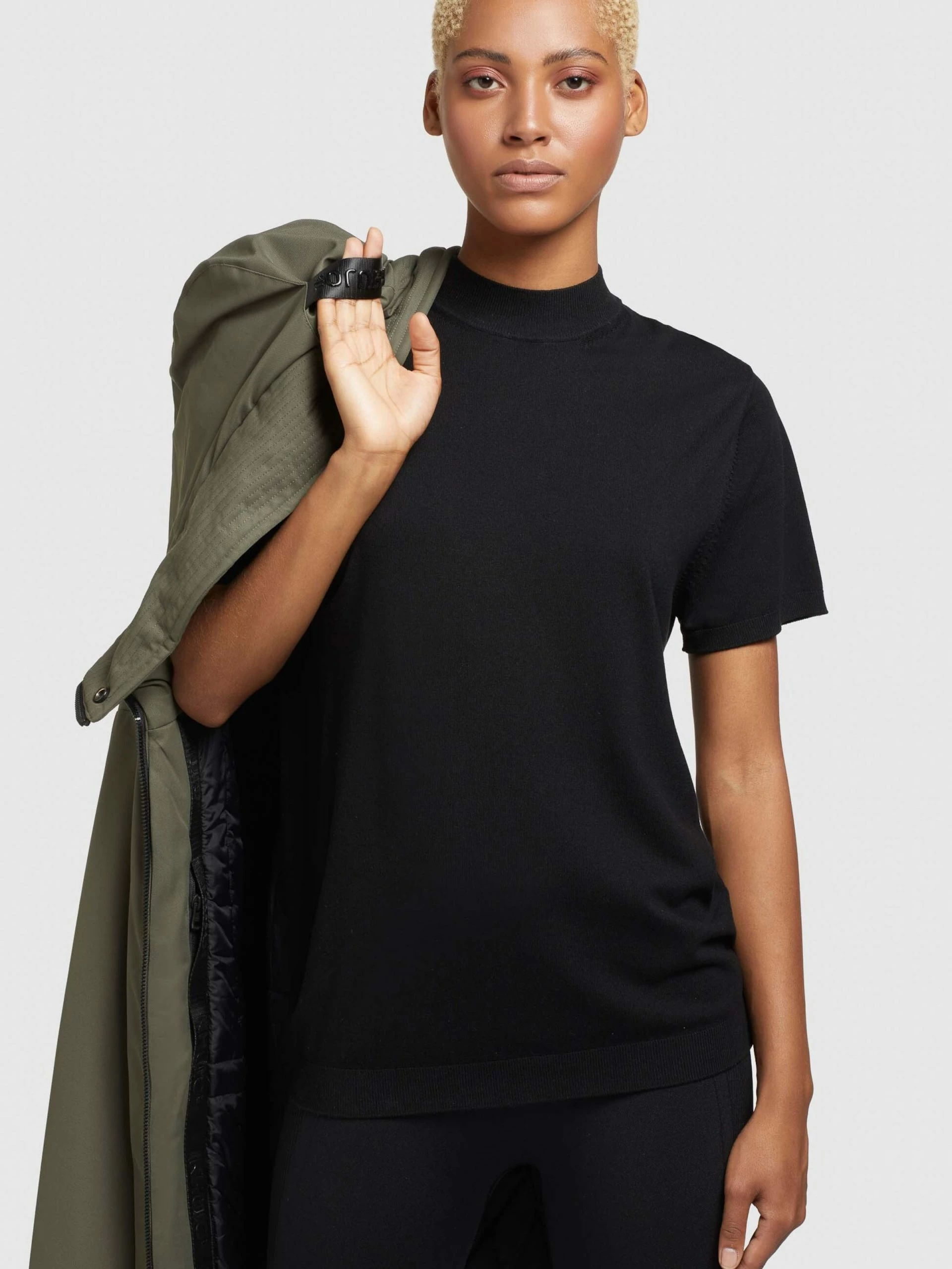 Khujo Tussenmantels Tussenmantel LISAD Dames Kaki 10 Khujo Tussenmantels Tussenmantel LISAD Dames Kaki - Afbeelding 8