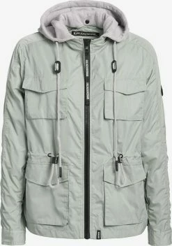 Khujo Tussenjassen Tussenjas FLAMES Dames Pastelgroen