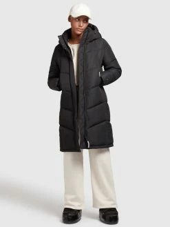 Khujo Wintermantels Wintermantel Limetta Dames Zwart -Exporteren Kleding Pracht Winkel 1aaed78fde645ea5ba2004975bf8508c