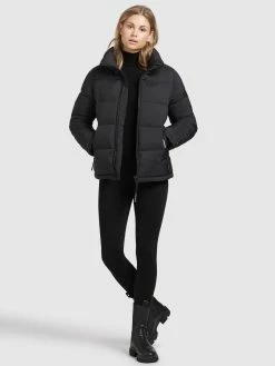 Khujo Winterjassen Winterjas Blondie Matt Dames Zwart -Exporteren Kleding Pracht Winkel 1b111fd2581d8529b2ac8b25603ea069