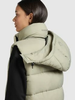 Khujo Bodywarmers Bodywarmer Magneta Dames Pastelgroen -Exporteren Kleding Pracht Winkel 1b8251ab7c3090b07300ea319c189d92