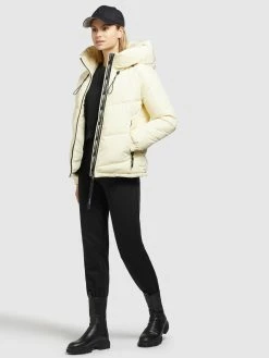 Khujo Winterjassen Winterjas Esila Dames Pasteelgeel -Exporteren Kleding Pracht Winkel 1ba850ff194beb0908ae8fc36b3c633a