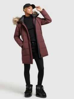 Khujo Wintermantels Wintermantel Cloren Dames Donkerrood 12 Khujo Wintermantels Wintermantel Cloren Dames Donkerrood -Exporteren Kleding Pracht Winkel 1be537bb118135228b666b0aa23f4c39