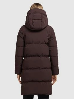 Khujo Tussenmantels Tussenmantel Namita Dames Wijnrood -Exporteren Kleding Pracht Winkel 1e1f10b7879927b67f0cae498004d629