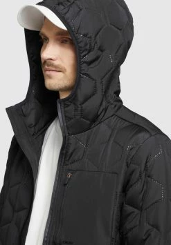 Khujo True - Jas - Schwarz -Exporteren Kleding Pracht Winkel 1fde3cb707e7409c858a1ed97500d53a