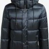 Khujo Winterjassen Winterjas Evona Dames Nachtblauw -Exporteren Kleding Pracht Winkel 216ccb0f9d3ae3a5c279c4a67f00ec02