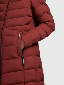 Khujo Korte Mantels Wintermantel Tuhani Dames Roestrood -Exporteren Kleding Pracht Winkel 22400a8eda263f9f5a7ec78e4274206f