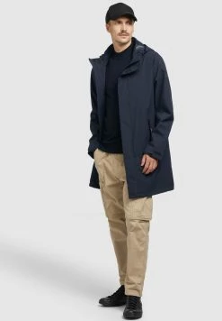 Khujo York - Regenjas - Dunkelblau -Exporteren Kleding Pracht Winkel 229ad27656d04cdbbce4472a8104c5ef