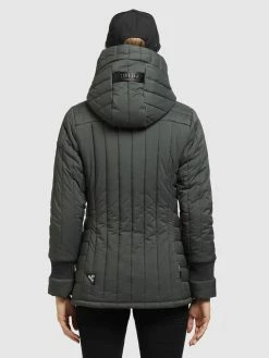 Khujo Winterjassen Winterjas Tweety Dames Olijfgroen -Exporteren Kleding Pracht Winkel 248b3df349ff8fa03b872be5434a5fa6
