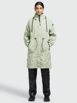 Khujo Tussenmantels Tussenmantel Silica Dames Pastelgroen -Exporteren Kleding Pracht Winkel 266b747ffe70988f30ad38a8206ded41