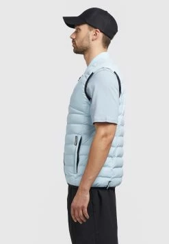 Khujo Reman Matt - Bodywarmer - Hellblau -Exporteren Kleding Pracht Winkel 26fcbc6039c248ecaf40910c688c3ba3