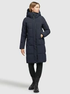 Khujo Tussenmantels Tussenmantel Namita Dames Navy -Exporteren Kleding Pracht Winkel 27e4edc79d3def33e50510ff80e9a037
