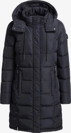 Khujo Korte Mantels Wintermantel Cups Dames Marine