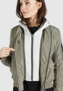 Khujo Winterjassen Winterjas LARIFA Dames Kaki -Exporteren Kleding Pracht Winkel 2caf150c30d5af7b050c4dc2e86de6c9