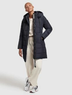 Khujo Korte Mantels Wintermantel Cups Dames Marine -Exporteren Kleding Pracht Winkel 2db0f3d2e7b5d2ff5b1b51371e23d7ba