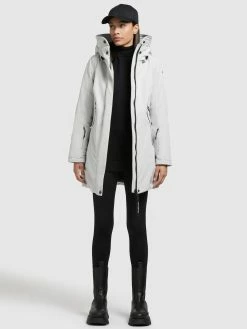 Khujo Winterjassen Winterjas Viona 3 Dames Lichtgrijs -Exporteren Kleding Pracht Winkel 2e82a20f6581942f97eee49da937d8c5