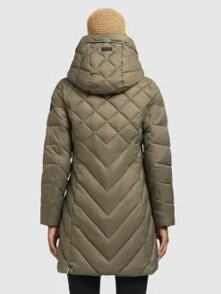 Khujo Tussenmantels Tussenmantel Aneth Dames Kaki -Exporteren Kleding Pracht Winkel 2fe3511dafd1bf5fe198a029693261e7