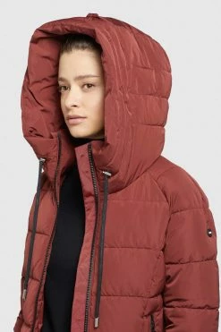 Khujo Winterjassen Winterjas Joilee Dames Pastelrood -Exporteren Kleding Pracht Winkel 307f08331f64ee6a9a0008ddbf99dcf9