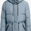 Khujo Winterjassen Winterjas Leviani2 Dames Duifblauw -Exporteren Kleding Pracht Winkel 32f62e106ce4c6b4e7453c5374604256