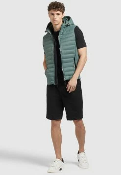 Khujo Wemo Matt - Bodywarmer - Türkis -Exporteren Kleding Pracht Winkel 35b2da93e65b4f47a422dad2a29b21d7
