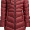 Khujo Winterjassen Winterjas Ingram Shine Dames Donkerrood -Exporteren Kleding Pracht Winkel 38c2cc89d3929da0ede530798ddcdc40