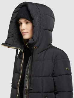 Khujo Wintermantels Wintermantel Aruba Dames Zwart -Exporteren Kleding Pracht Winkel 390aaff6081496be367a304728ca1e15