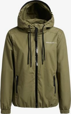 Khujo Tussenjassen Tussenjas Rolava Dames Olijfgroen